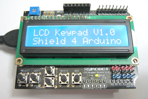 DF ROBOT LCD Keypad Shield