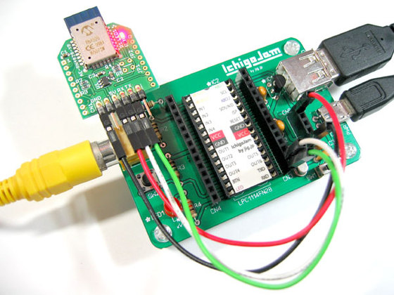 Ichigojam と Rn4020 で Simple Ble Bluetooth センサを簡単に製作する ボクにもわかる電子工作のブログ