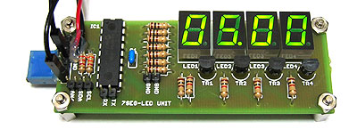 ラトルズ PIC応用装置-数字表示装置 電圧計