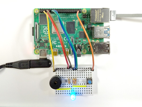 Raspberry Pi + IoT実験用IOボード