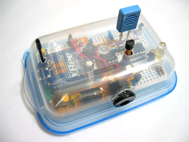 ZigBee 温度・湿度・照度センサーの製作例