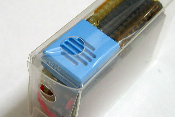 XBee ZB搭載 湿度センサーの製作例（裏面）