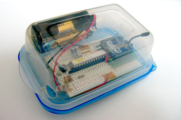 ZigBee 無線リモート赤外線リモコンの製作例